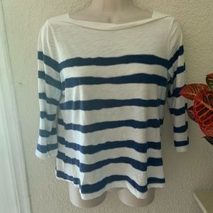 LOFT striped shirt (petite)